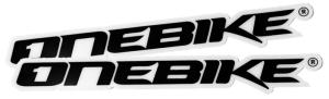 OneBike Stickers Svart 16cm 2st