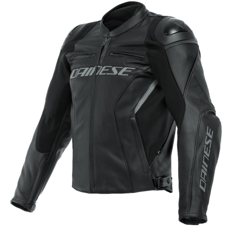 Dainese Racing 4 Skinnjacka Svart/Svart