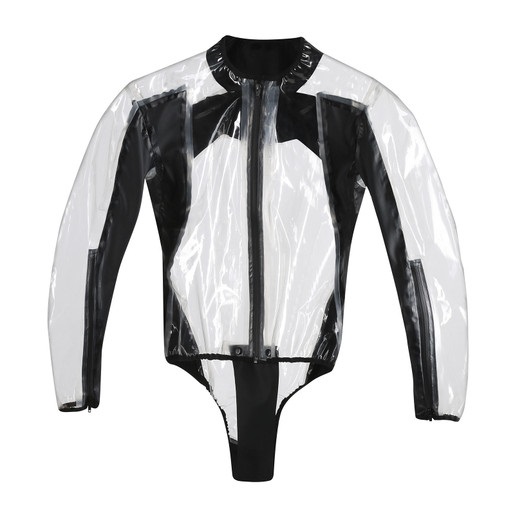 Dainese Racing D1 Regnjacka Transparent/Svart