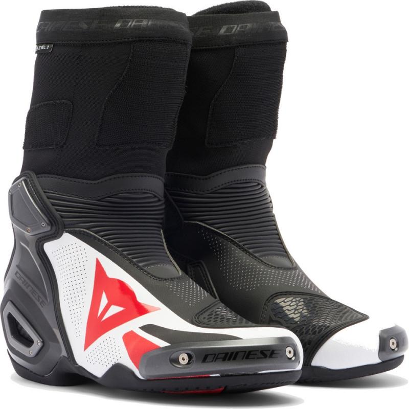 Dainese Axial 2 Air Stövel Svart/Vit/Röd