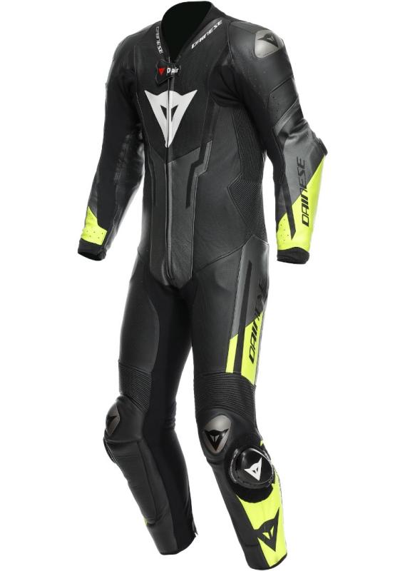 Dainese Misano 3 D-Air® Helställ Svart/Grå/Neon-Gul