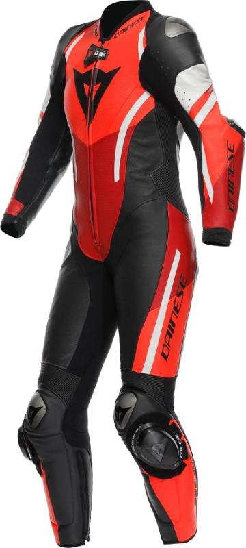 Dainese Misano 3 D-Air® Dam Helställ Svart/Vit/Röd