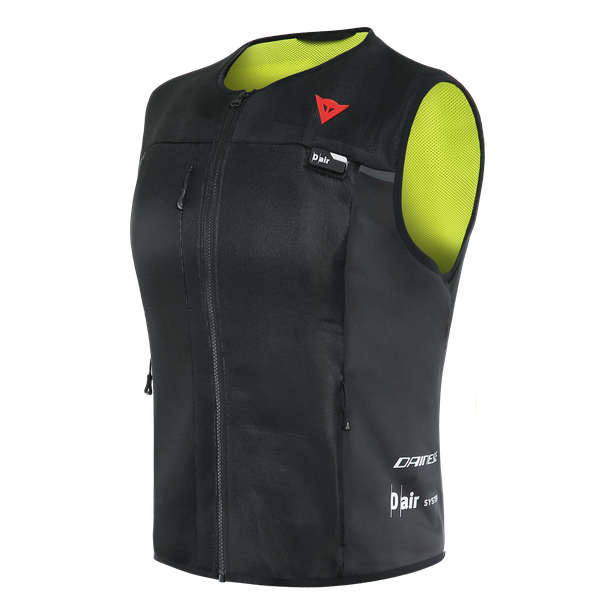Dainese Smart Jacket D-air® Airbag Dam Väst Svart/Fluo-Gul
