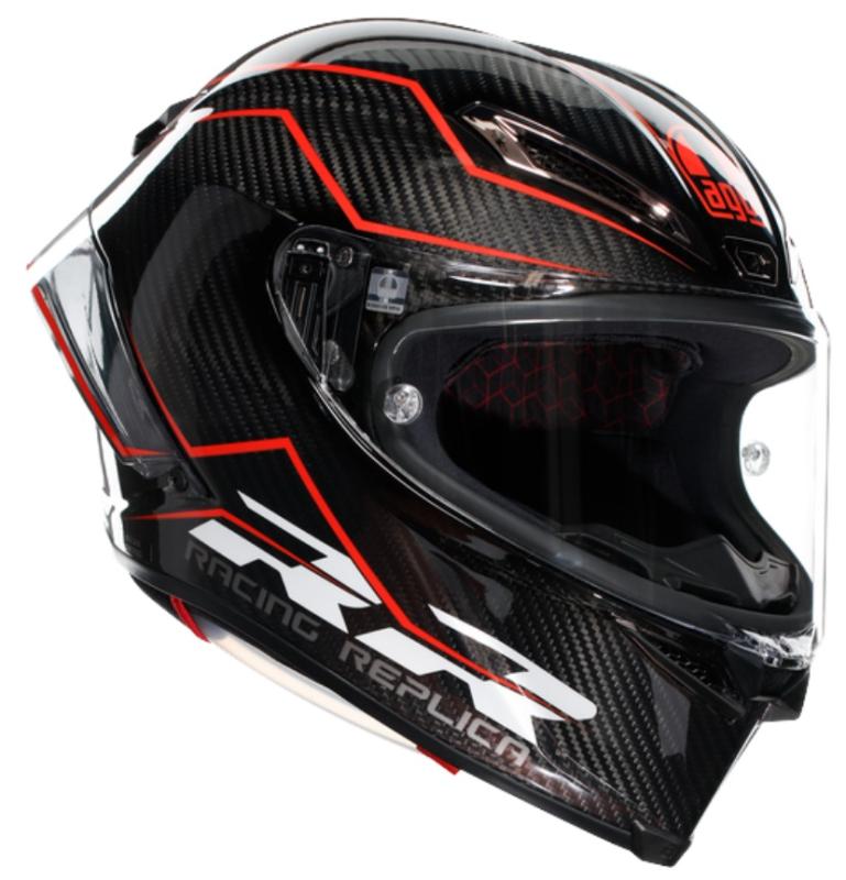 AGV Pista GP RR Performante Carbon/Röd E2206 DOT Hjälm