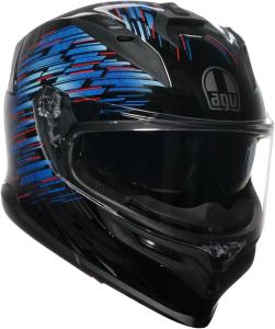 AGV K7 Genisys Hjälm Svart/Blå