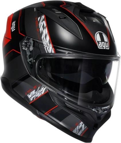 AGV K7 Kyber Hjälm Mattsvart/Röd
