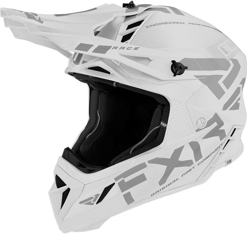 FXR Helium Prime Hjälm Vit