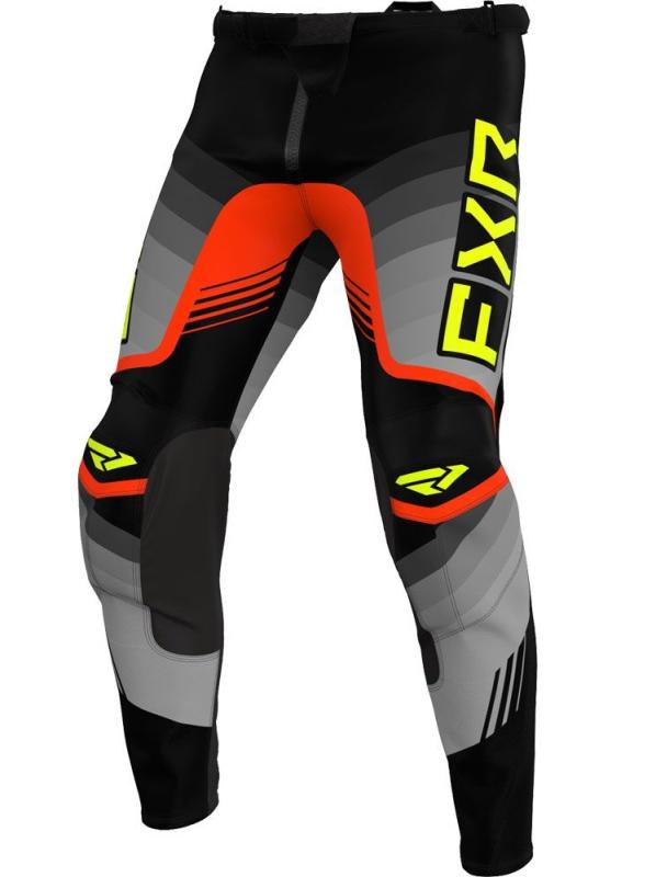 FXR Clutch Pro Crossbyxor Svart/Grå/Orange