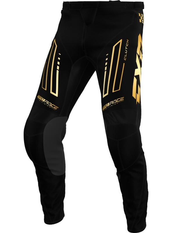 FXR Clutch Pro Crossbyxor Svart/Guld