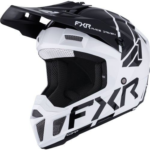 FXR Clutch MX Barn Hjälm Vit/Svart