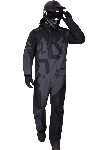 FXR Cold Cross CX Lite Monosuit Svart/Grå