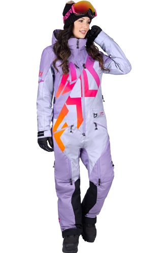 FXR Cold Cross CX Lite DAM Monosuit Supernova
