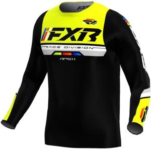 FXR Apex Barn Crosströja Svart/Gul