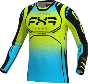 FXR Vapor Vivid Crosströja Neon-Gul/Blå