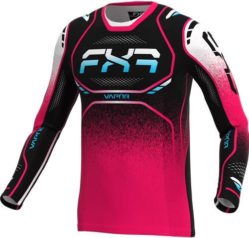 FXR Vapor Burst Crosströja Rosa/Svart/Vit