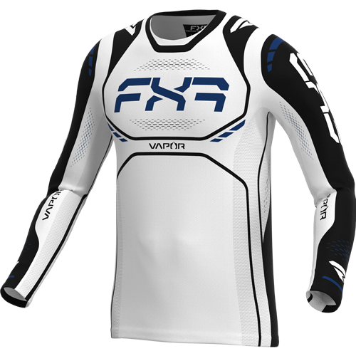 FXR Vapor Air Stark Crosströja Vit/Svart/Blå