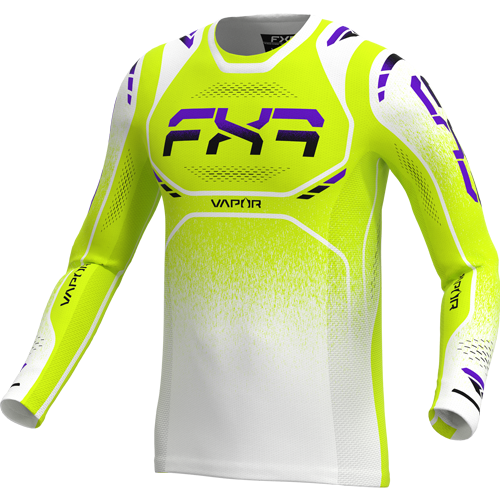 FXR Vapor Air Atomic Crosströja Neon-Gul/Vit