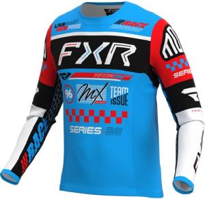 FXR Podium Gladiator Crosströja Blå/Röd/Vit