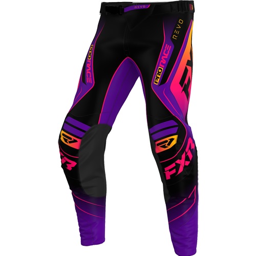 FXR Revo Twilight Barn Crossbyxor Svart/Lila