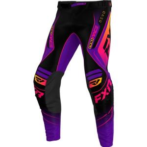 FXR Revo Twilight Barn Crossbyxor Svart/Lila