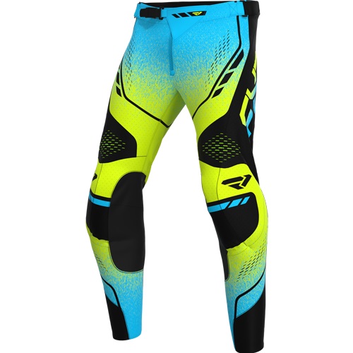 FXR Vapor Vivid Crossbyxor Neon-Gul/Blå