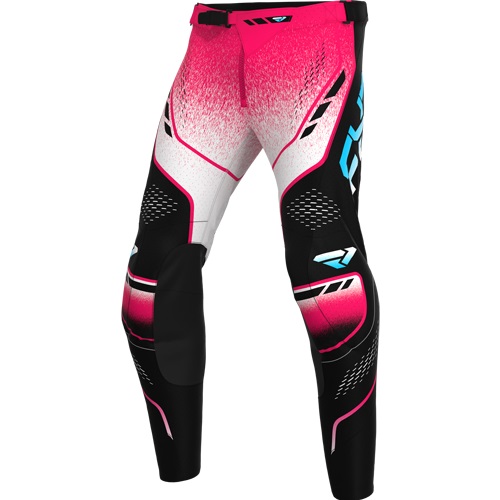 FXR Vapor Burst Crossbyxor Rosa/Svart/Vit