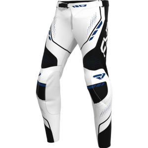 FXR Vapor Air Stark Crossbyxor Vit/Svart/Blå