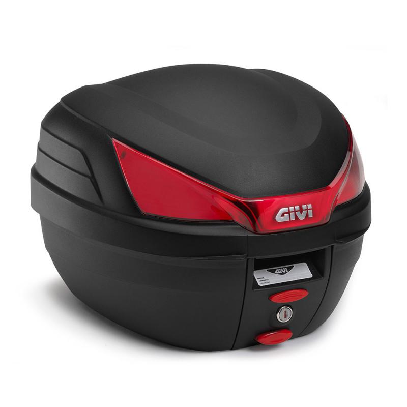 Givi B27 monolock Toppbox Svart/Röd