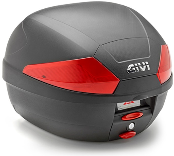 Givi B29 monolock Toppbox Svart/Röd