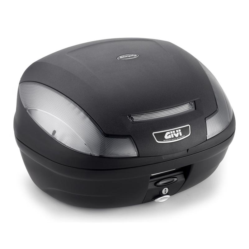 Givi E470 Simply III Tech monolock Toppbox Svart