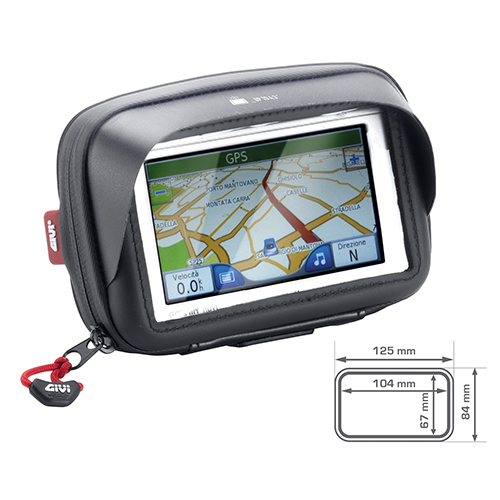 Givi S952B Universal GPS-/Mobilhållare Svart