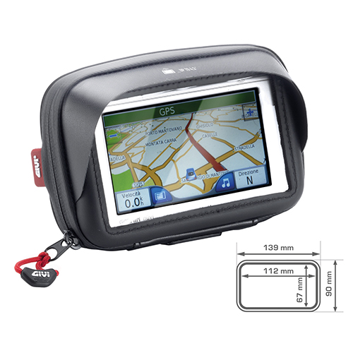 Givi S953B Universal GPS-/Mobilhållare Svart