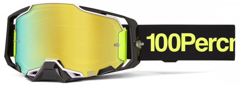 100% Armega Orban Crossglasögon Guldspegel Siktskiva