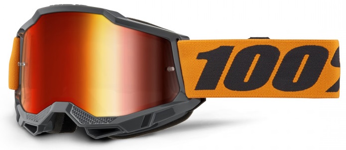 100% Accuri 2 Orange Crossglasögon Rödspegel Siktskiva