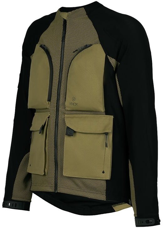 Knox Tor Herr Skyddsjacka Svart/Grön