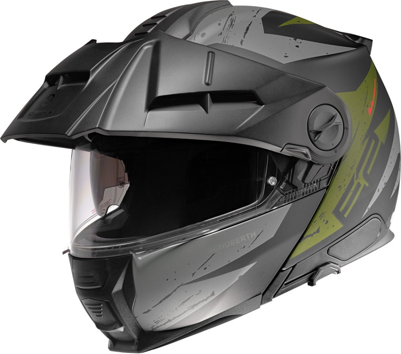 Schuberth E2 Explorer Hjälm Grön