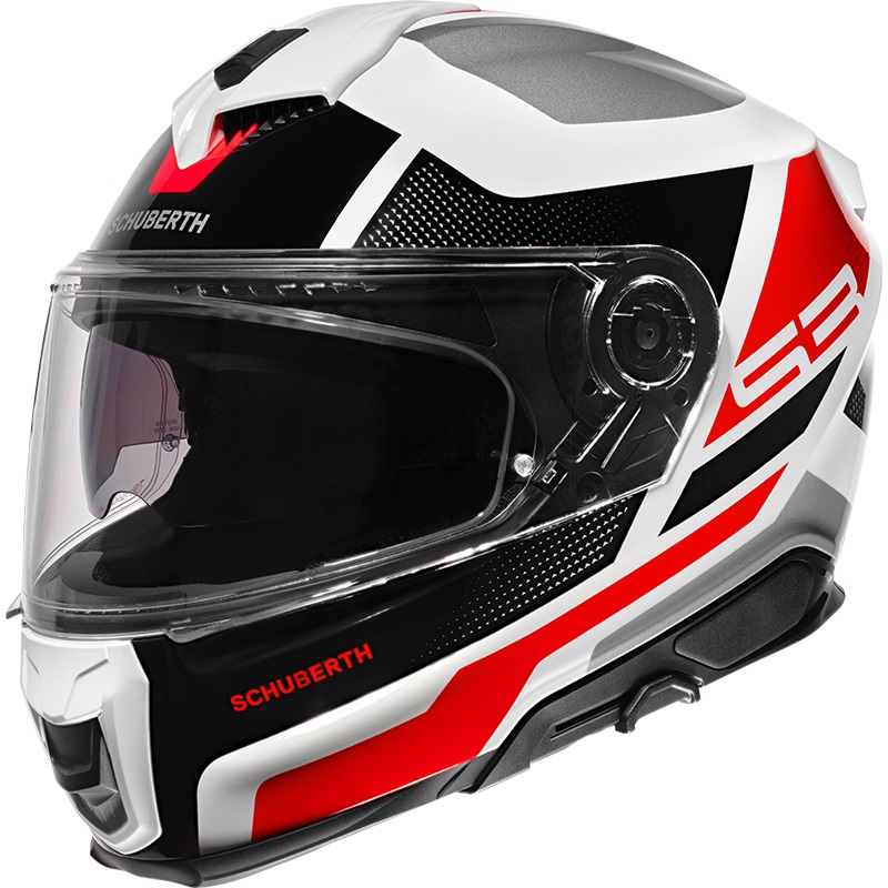 Schuberth S3 Daytona Hjälm Röd/Vit