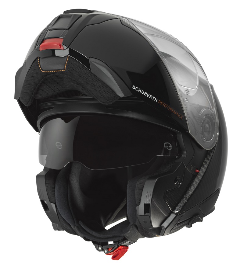 Schuberth C5 Carbon Hj lm Svart Schuberth C5 Carbon Hj lm Svart