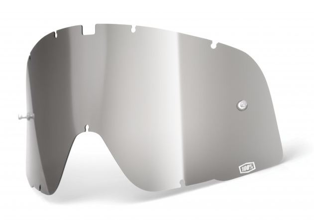 100% Barstow Enkel Siktskiva Silverspegel