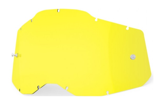 100% AC2 / RA2 / ST2 Enkel Siktskiva Gul