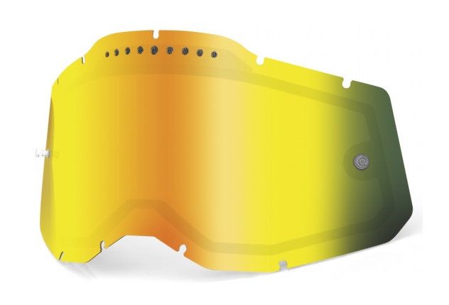 100% AC2 / RA2 / ST2 Ventilerad Dubbel Siktskiva Guldspegel