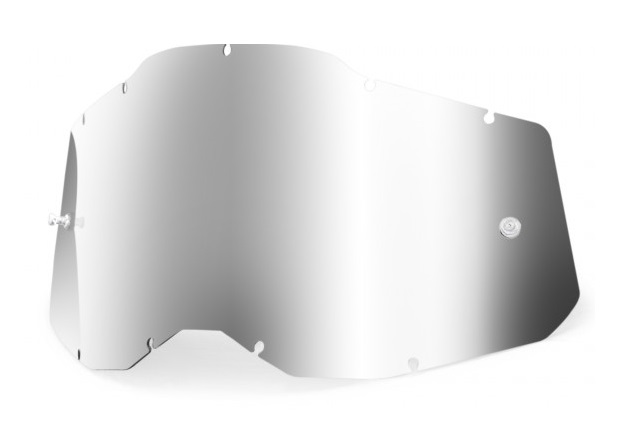 100% AC2 / ST2 Barn Enkel Siktskiva Silverspegel