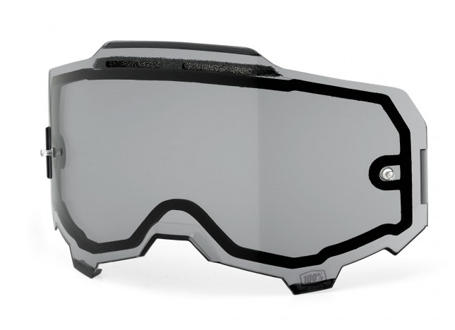 100% Armega Ventilerad Dubbel Siktskiva Rök