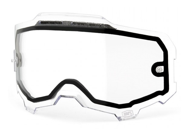 100% Armega Ventilerad Dubbel Siktskiva Klar