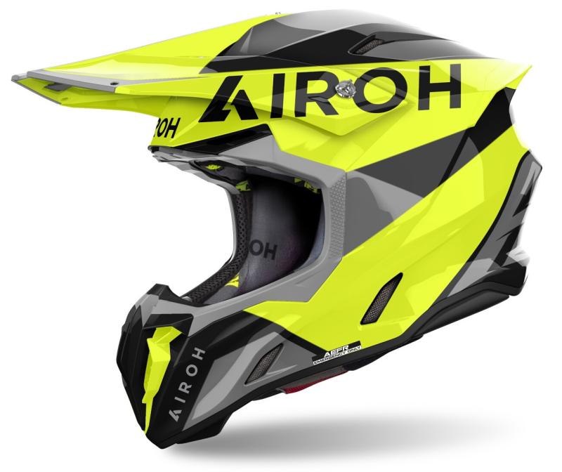 Airoh Twist 3 King Hjälm Gul/Svart