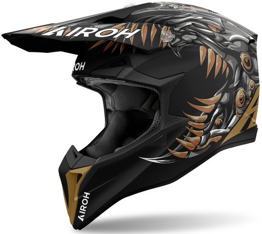 Airoh Wraaap Cyborg Hjälm Matt