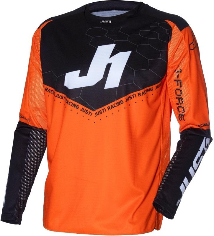 Just1 J-Force Hexa Crosströja Svart/Orange