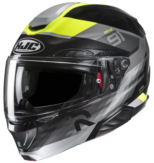 HJC RPHA 91 Madal MC3H Hjälm Svart/Fluo-Gul
