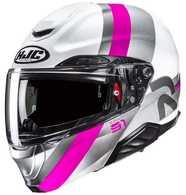 HJC RPHA 91 Fensh MC8 Hjälm Vit/Rosa