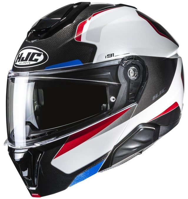 HJC i91 Felio MC21 Hjälm Vit/Röd/Blå